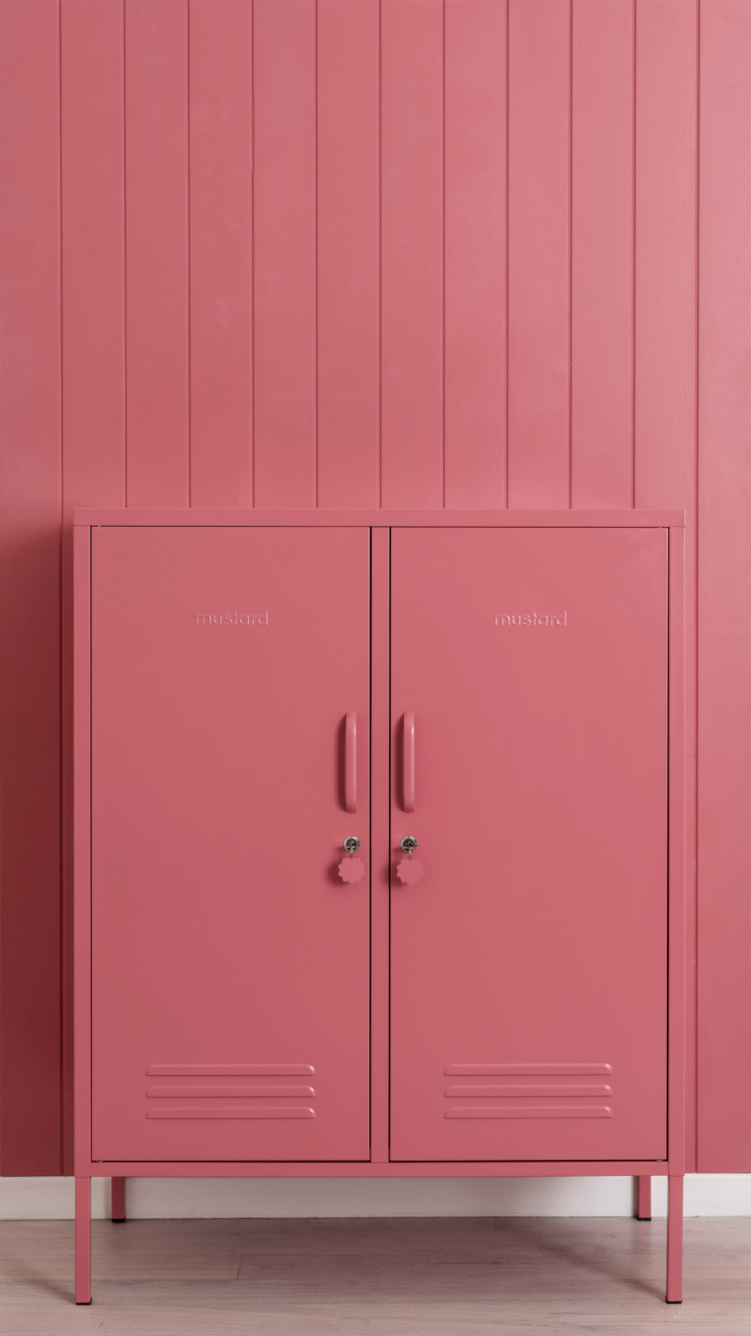 Mustard Made Midi Locker - Berry