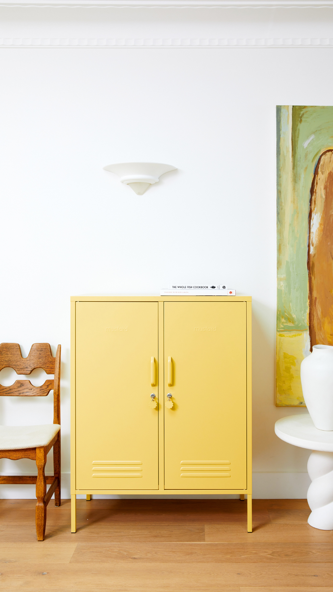 Mustard Made Midi Locker - Butter