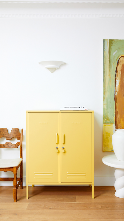 Mustard Made Midi Locker - Butter