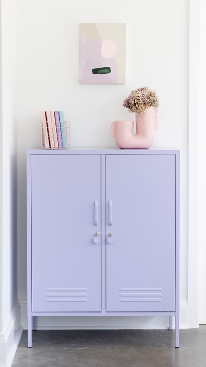 Mustard Made Midi Locker - Lilac