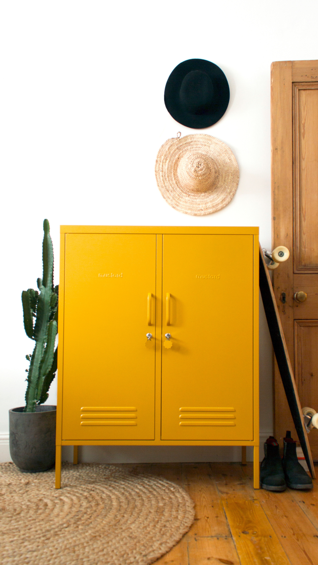 Mustard Made Midi Locker - Mustard