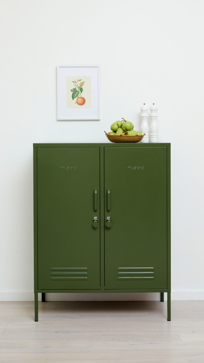 Mustard Made Midi Locker - Olive