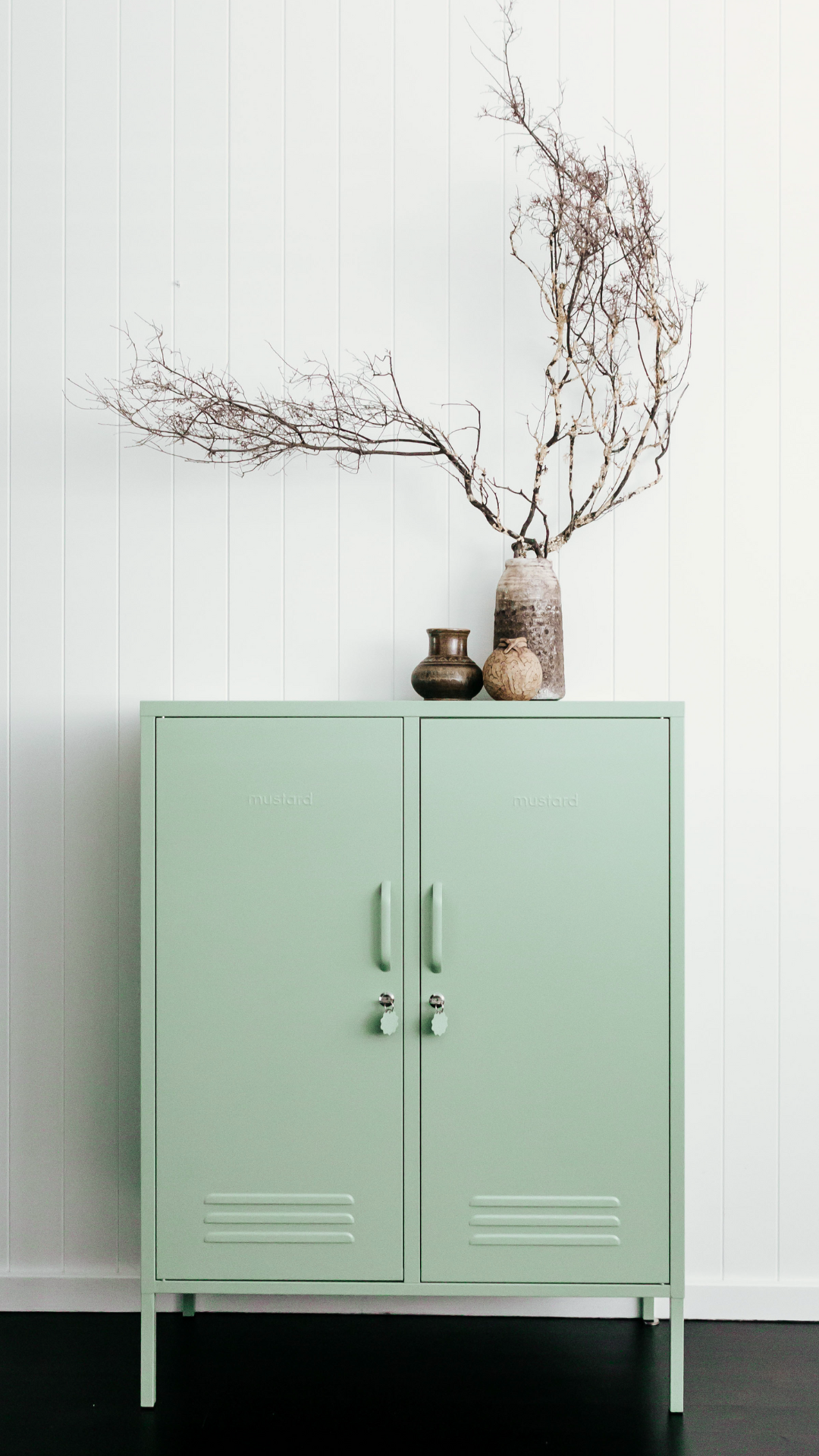 Mustard Made Midi Locker - Sage Green