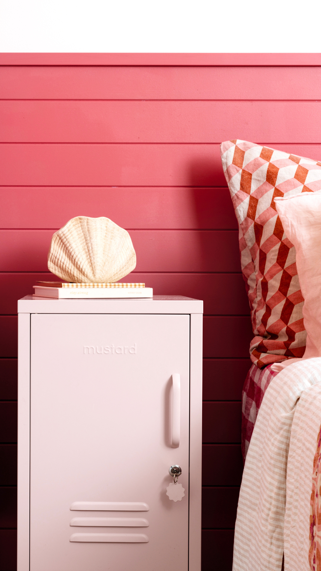 Mustard Made Shorty Locker (Left Opening) - Blush