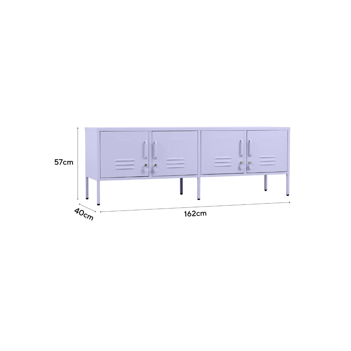 Mustard Made Standard Locker - Lilac