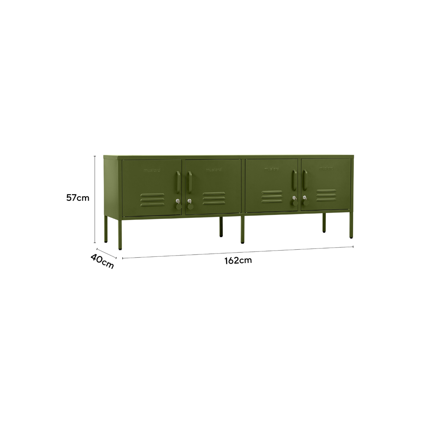 Mustard Made Standard Locker - Olive