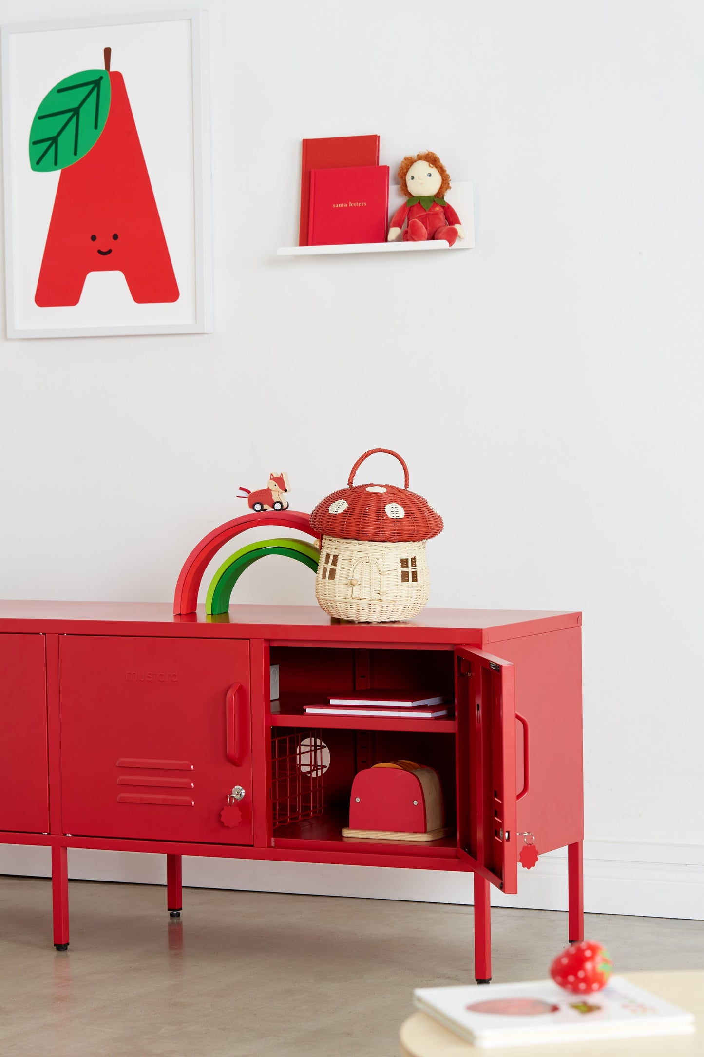 Mustard Made Standard Locker - Poppy