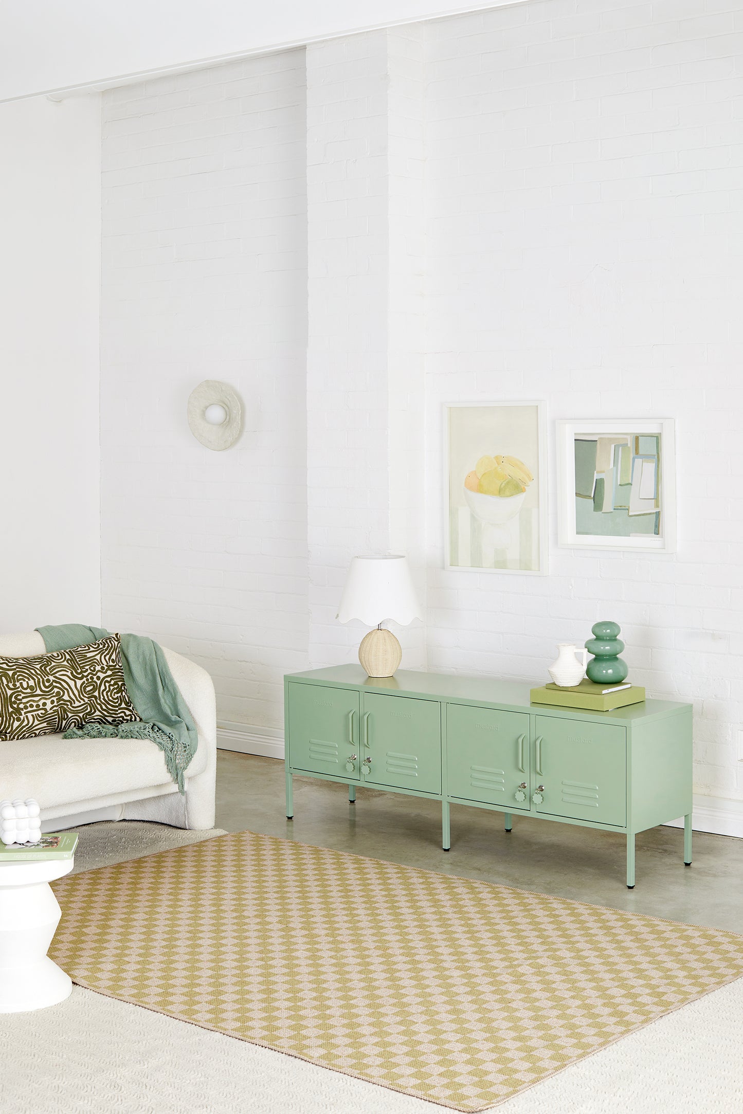 Mustard Made Standard Locker - Sage