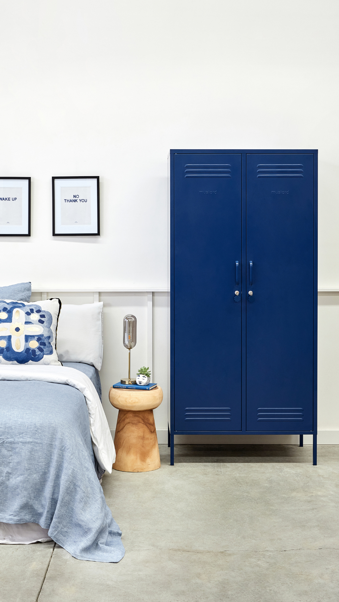 Mustard Made Twinny Locker - Navy