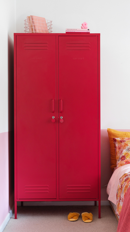 Mustard Made Twinny Locker - Poppy Red
