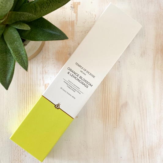 Orange Blossom & Lemongrass Incense Sticks | Luxury Scented Incense