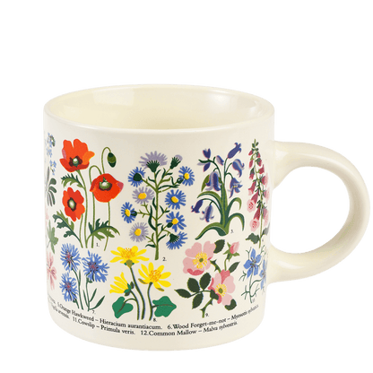 Wildflower Ceramic Mug | Kitchen drinkware