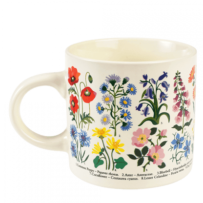 Wildflower Ceramic Mug | Kitchen drinkware